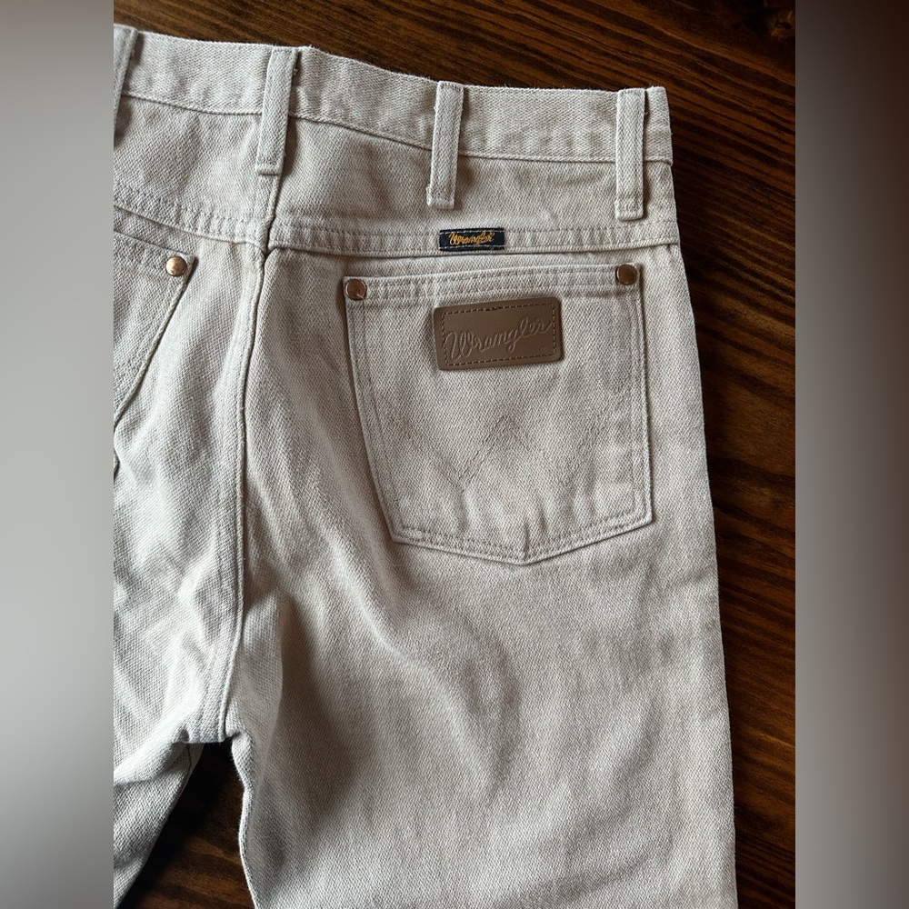 Tan Cream Wranglers